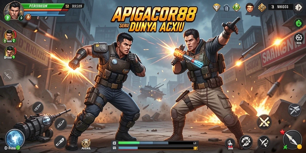 Gameplay seru dalam APIGACOR88 dengan aksi penuh tantangan.