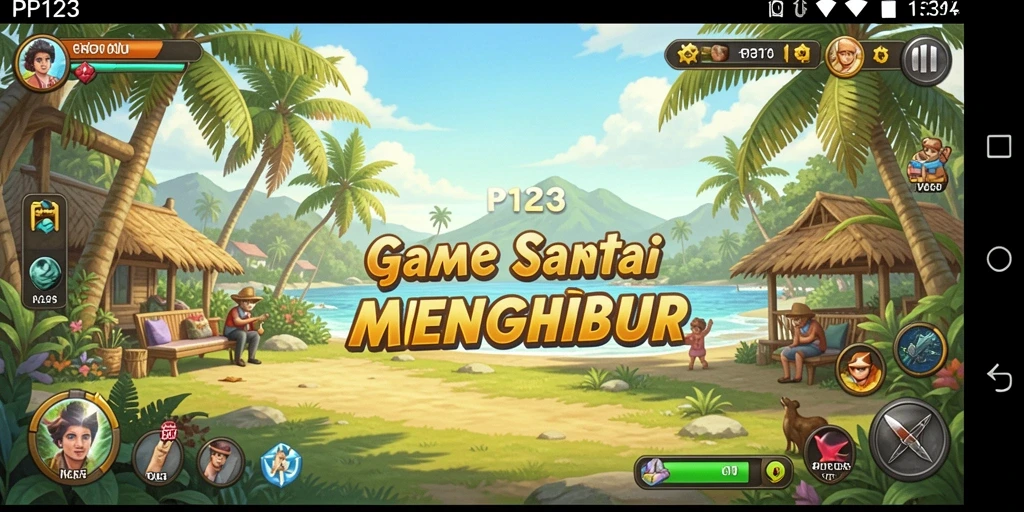 Gameplay PP123 yang seru dan menyenangkan di setiap level.
