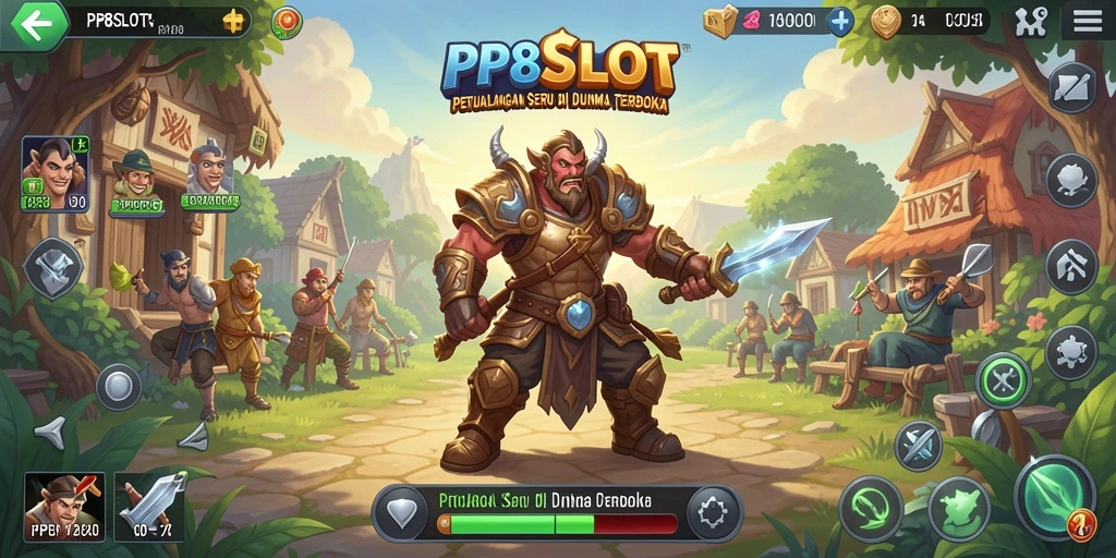 Tangkapan layar menarik dari gameplay PP8SLOT di dunia terbuka.